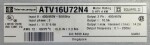 Schneider Electric ATV16U72N4